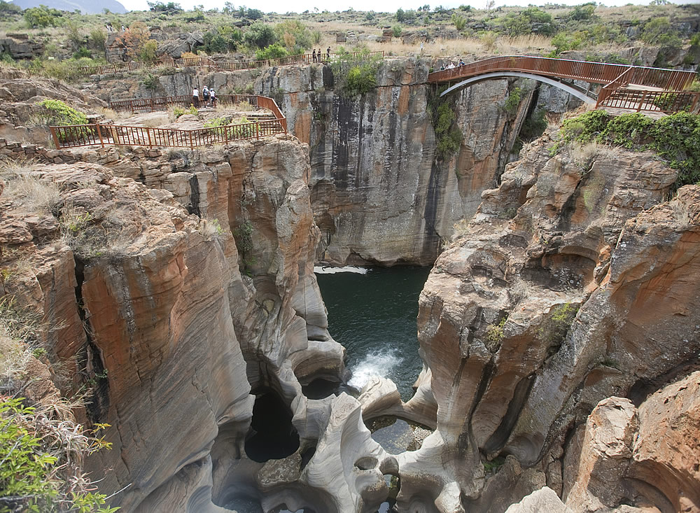 Bourke Luck Potholes puente